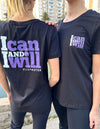 I Can I Will Tee - Black