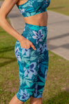 High Waist 5/8 - Evergreen