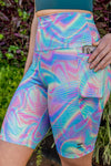 High Waist Long Shorts - Magic
