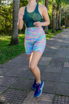 High Waist Mid Shorts - Magic
