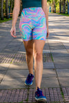 High Waist Mid Shorts - Magic
