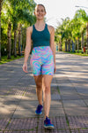 High Waist Mid Shorts - Magic