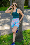 High Waist Mid Shorts - Magic