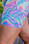 High Waist Mid Shorts - Magic