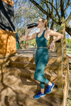 High Waist 7/8 - Teal