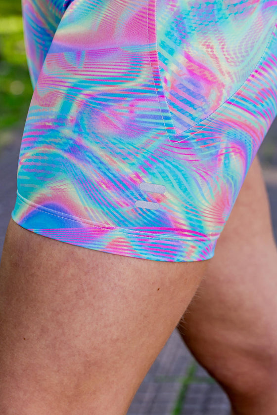 High Waist Mid Shorts - Magic