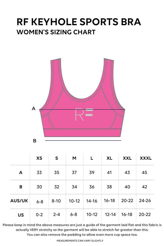 Keyhole Sports Bra - Combat - RunFaster
